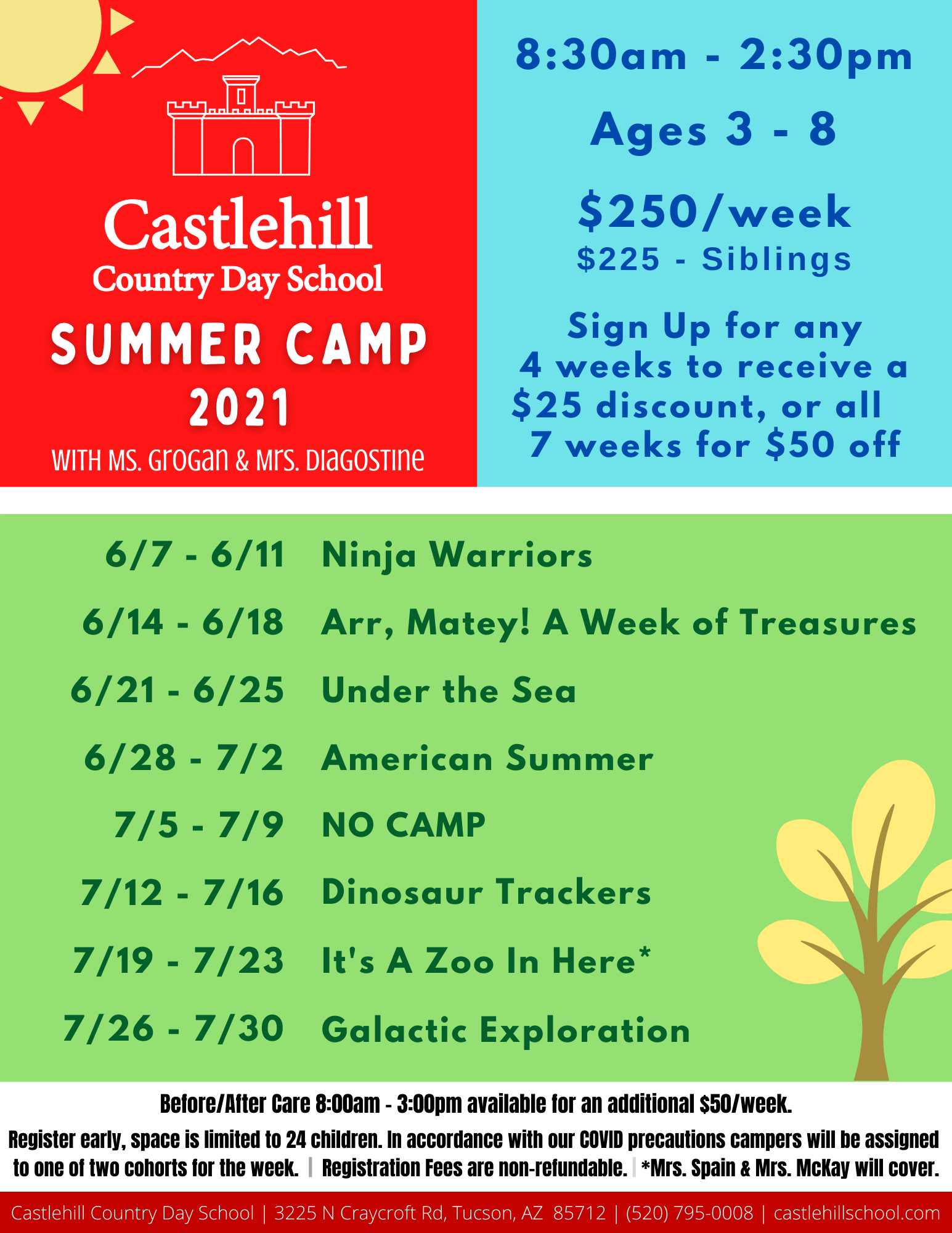 CCDS SUMMER CAMP 2021 - STEAM - Castlehill Country Day School